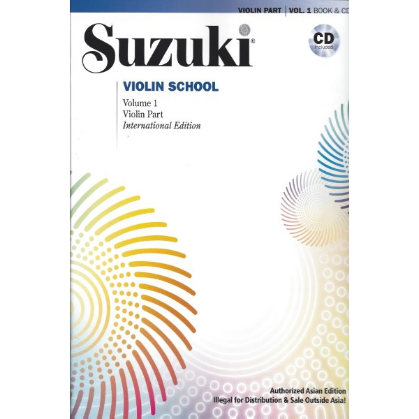 Suzuki Violin School [ Violin Part] Volume 1, 2, 3, 4, 5, 6, 7, 8