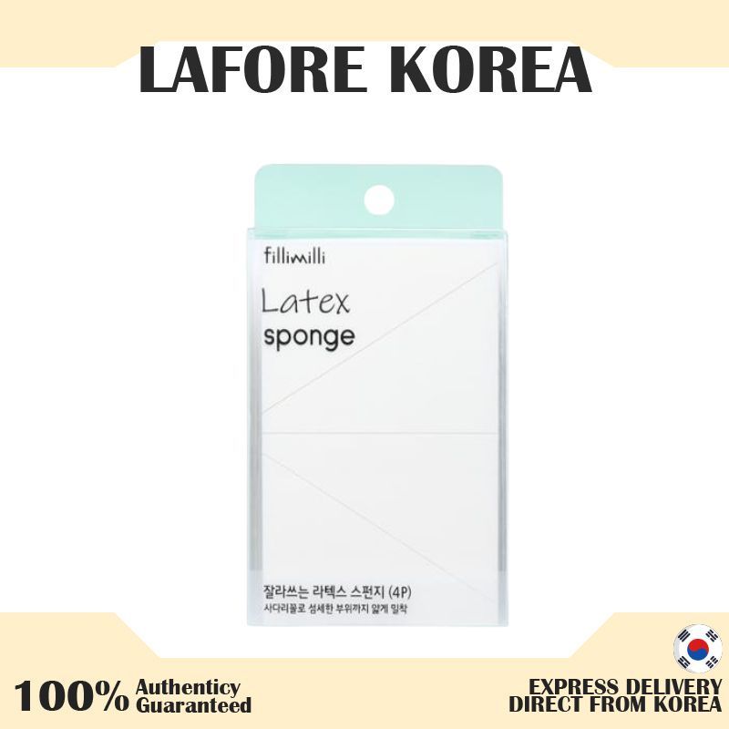 Fillimilli Latex Sponge (4P) | Shopee Singapore