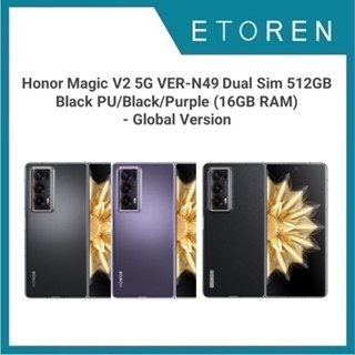 Buy HONOR Magic V2 5G Dual SIM, 16GB/256GB, Purple (Global)