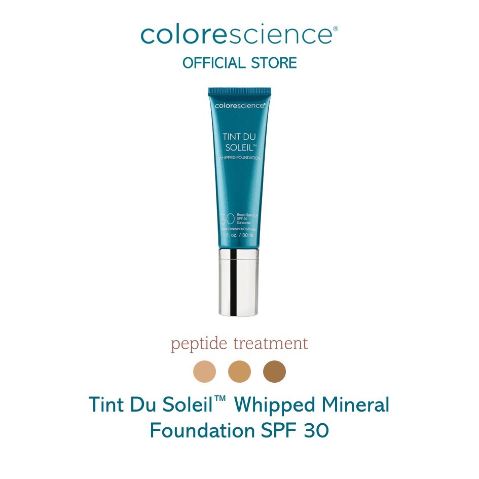 Colorescience Whipped Mineral Foundation SPF 30 (30ml) - Coverage with ...
