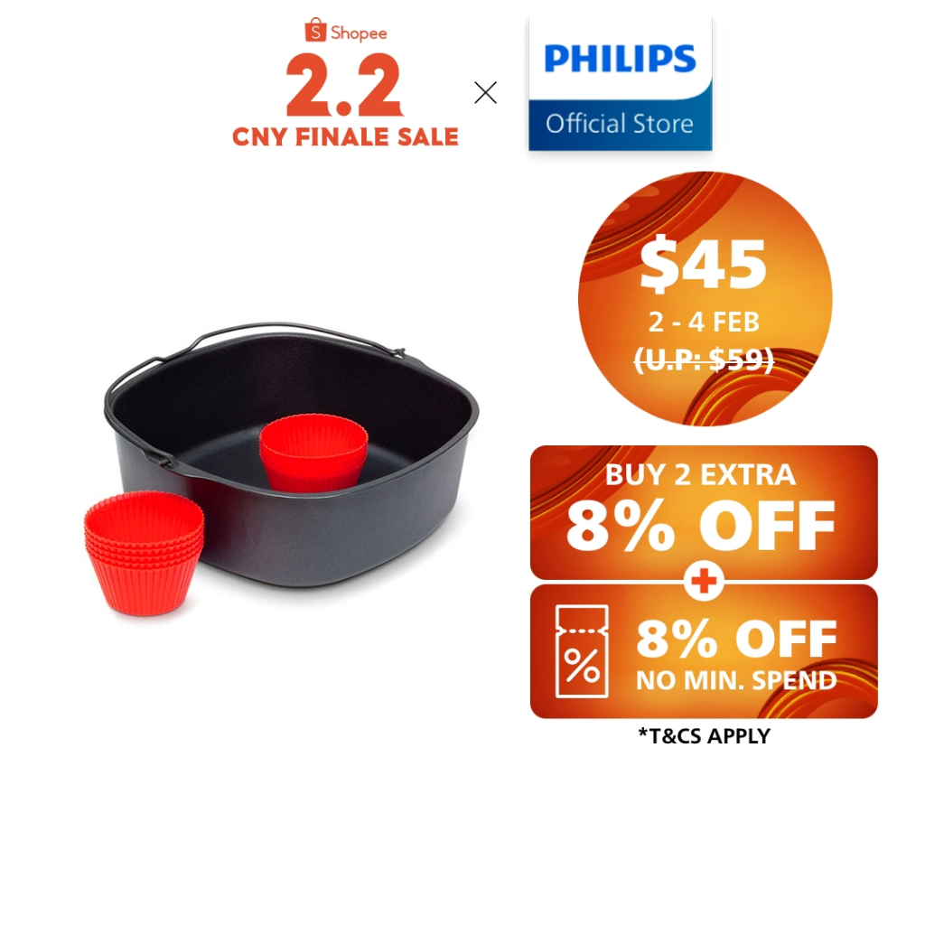 Philips Airfryer XXL Baking Accessory Kit HD9957/00 (for XXL