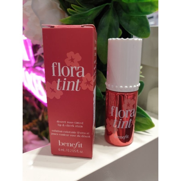 Benefit Flora Tint Desert Rose Tinted Cheek And Lip Tint 6ml Shopee