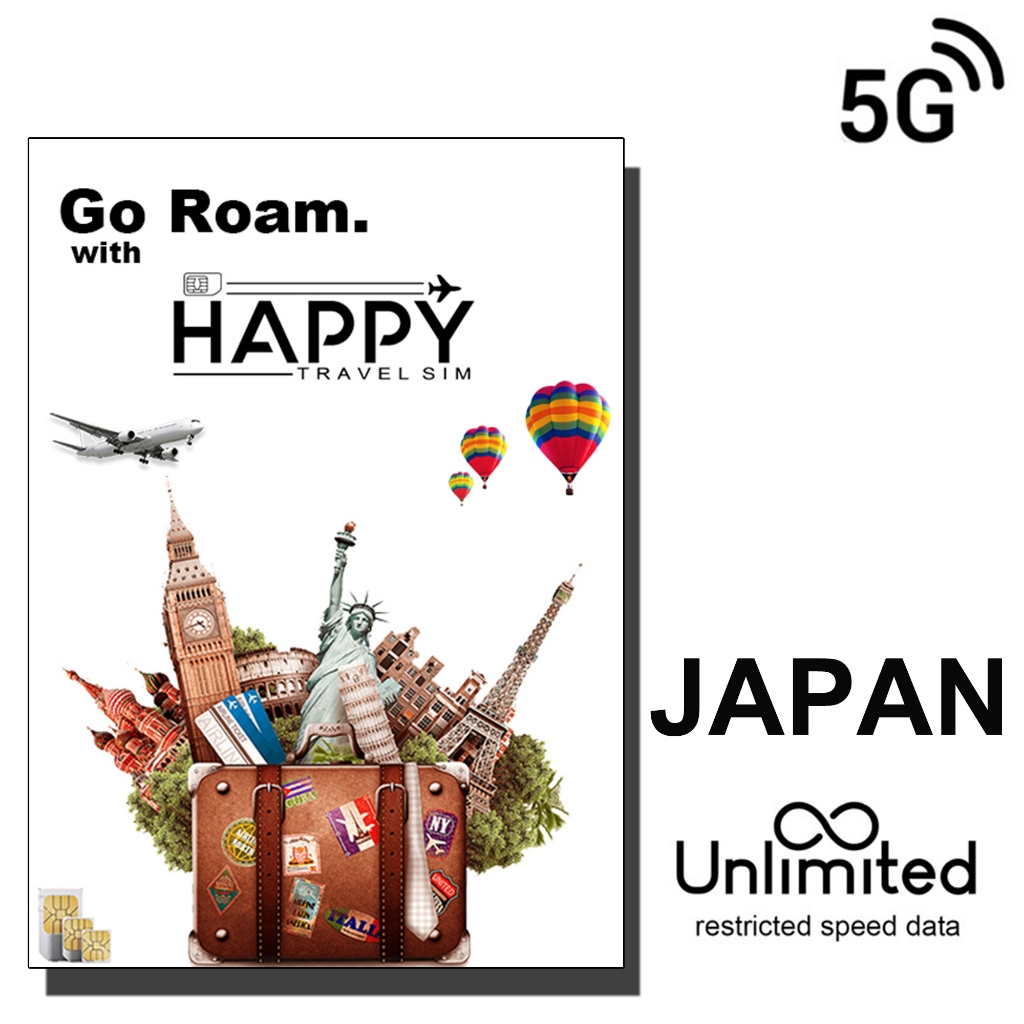 Japan Sim card, Japan Travel SIM Card Shopee Singapore