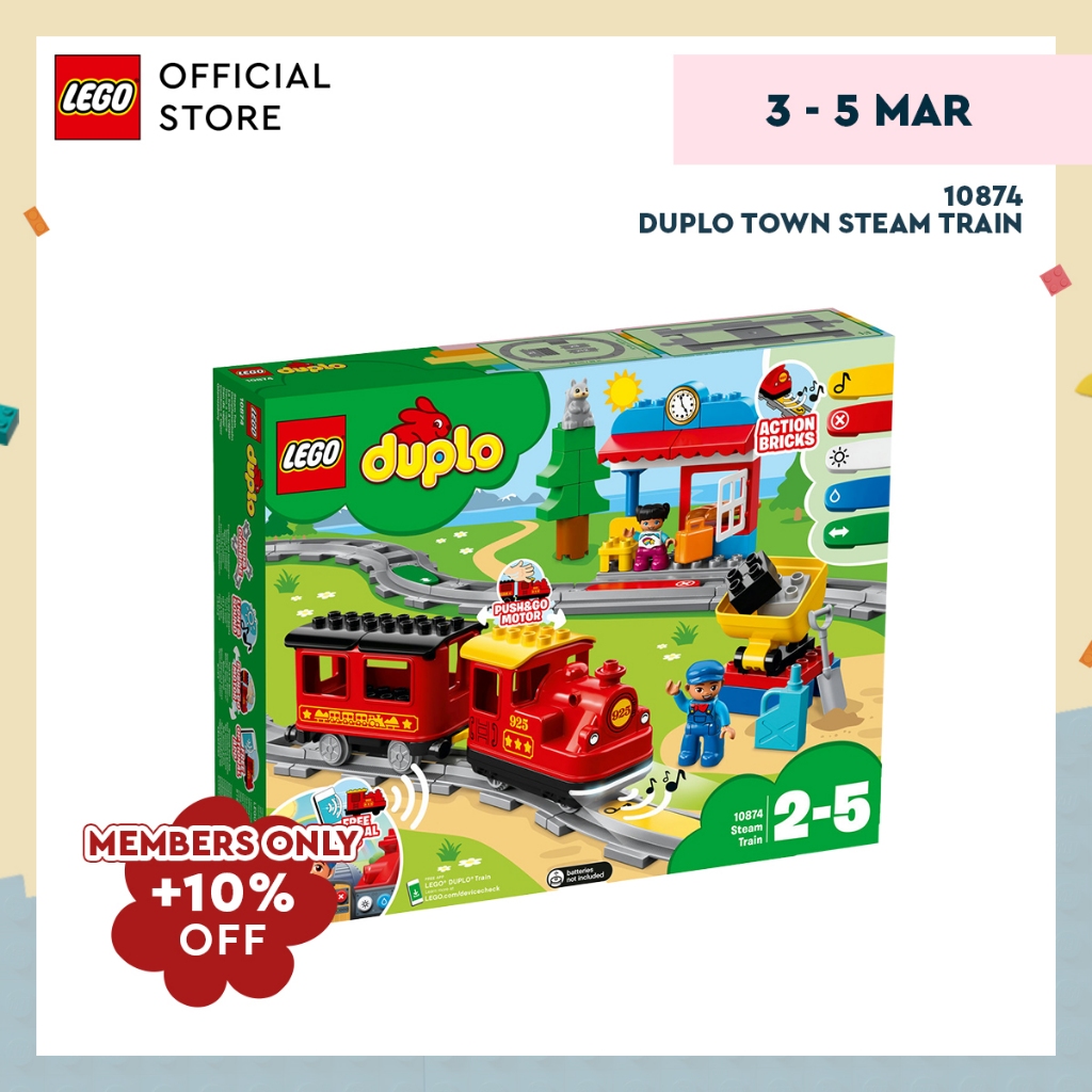 Duplo town best sale steam train