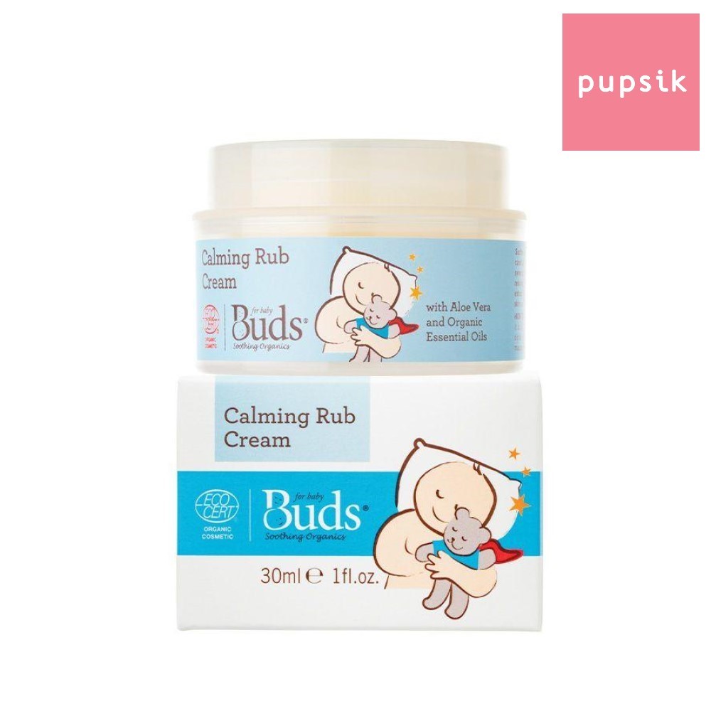 Buds Organics Calming Rub Cream, 30ml - Exp 01 27 