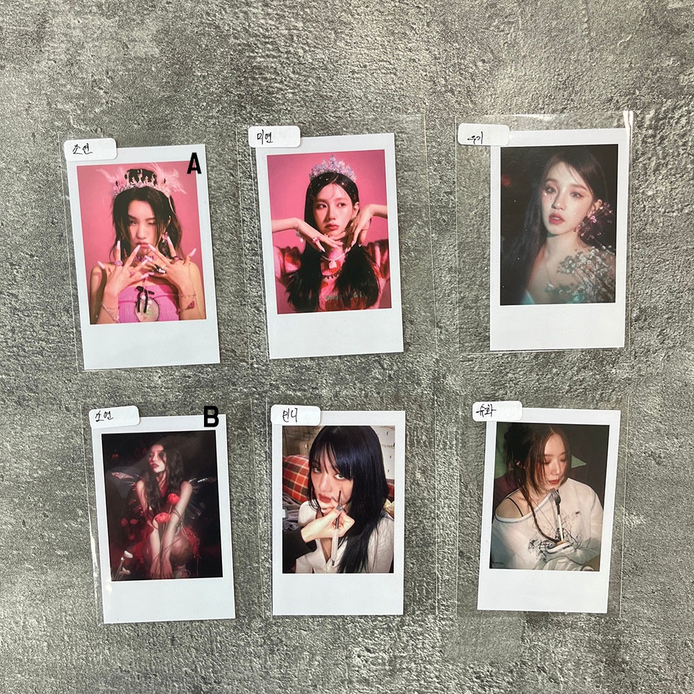 (G)I-DLE 6th Mini Album I feel Normal Album Ver. Pola Photocard ...