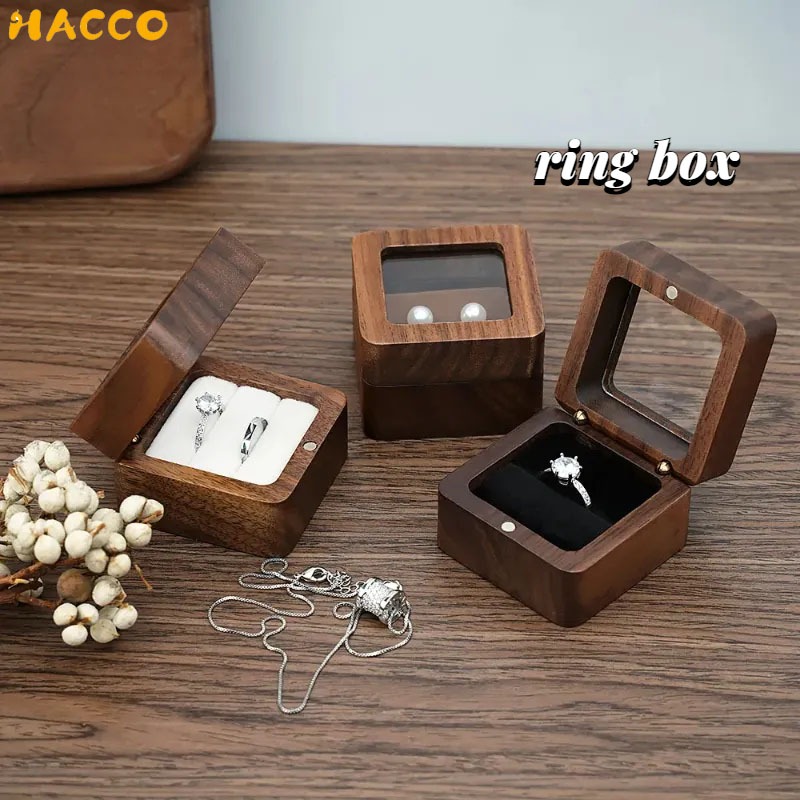 Wedding ring deals display box