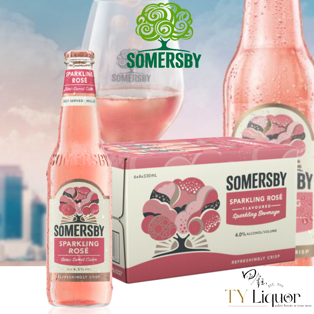 Somersby deals sparkling rose