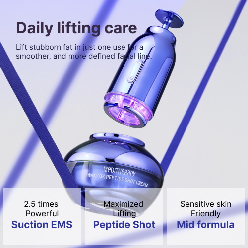 Meditherapy Inmotox Peptide Shot Cream 50ml + Suction Jet 1p