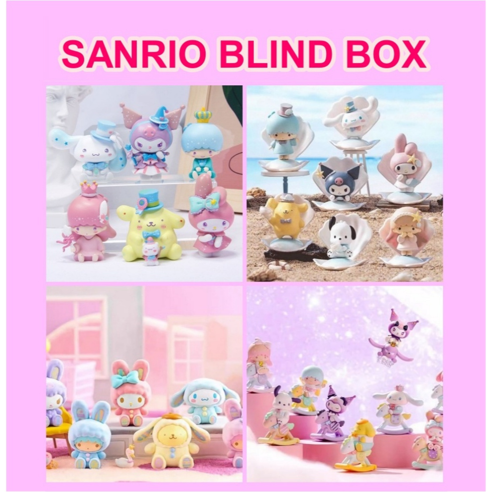 🔥 SG Local Stock 🔥 Sanrio Blind Box Figures Series Sanrio Kuromi Melody ...