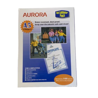 Deluxe A5 Laminating Pouch Films, 125 Microns, 154x216mm, 100/pack main image 0