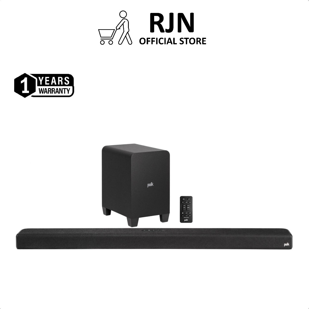 POLK Signa S4 Dolby Atmos soundbar with wireless subwoofer