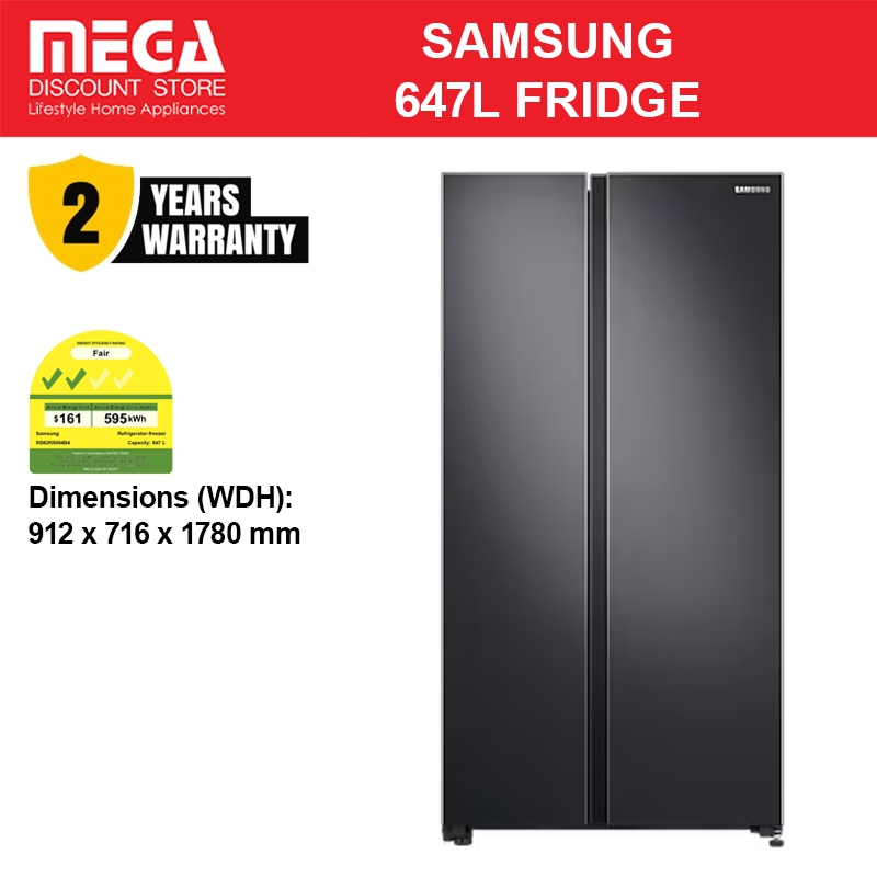 SAMSUNG RS62R5004B4 / RS70F65Q3FSS SPACEMAX SIDE-BY-SIDE DOOR