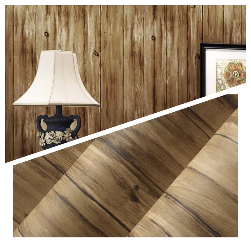 10m Wood Wallpaper Wood Plank Wallpaper Rustic Wallpaper Removable