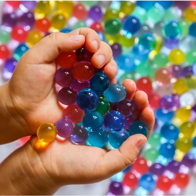 SG In Stock] Size M Colourful Individual Colour Water Beads