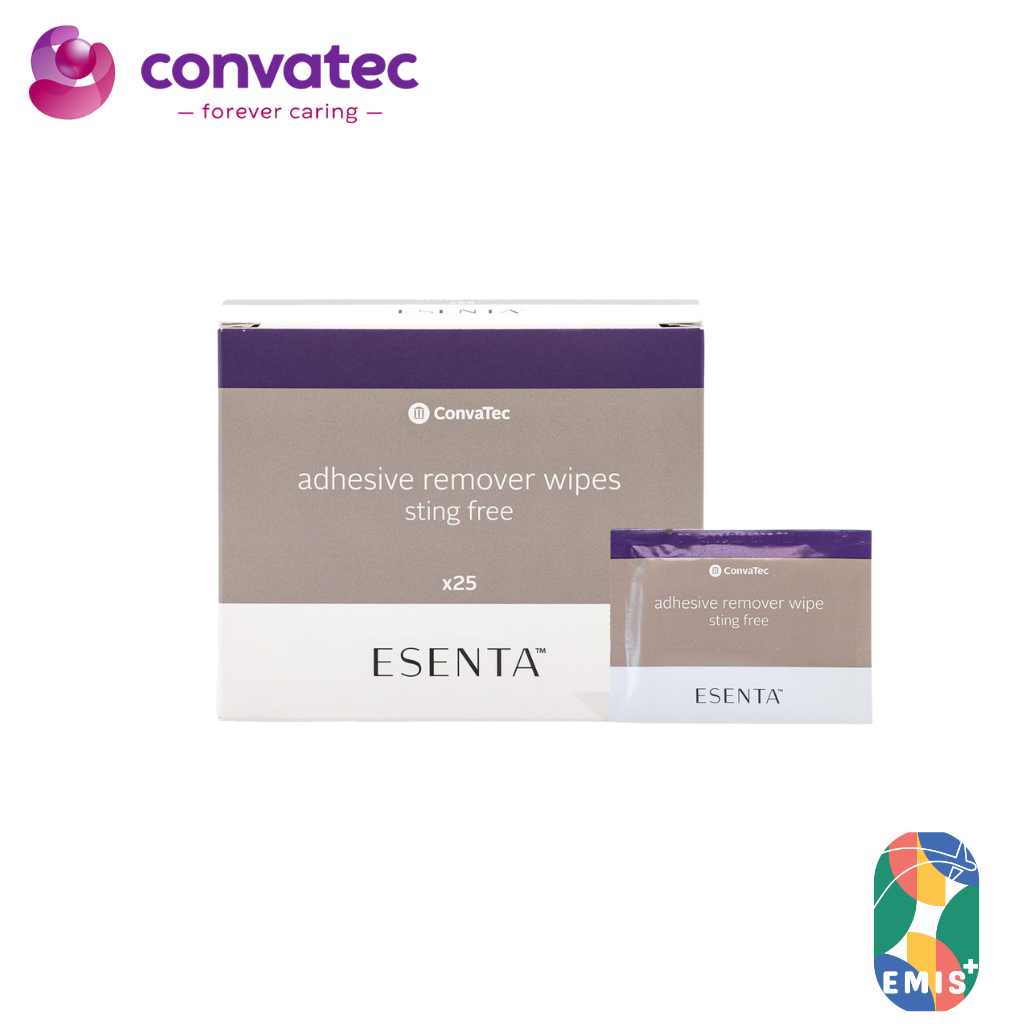 ConvaTec ESENTA Adhesive Remover Wipes for Around Stomas and Wounds