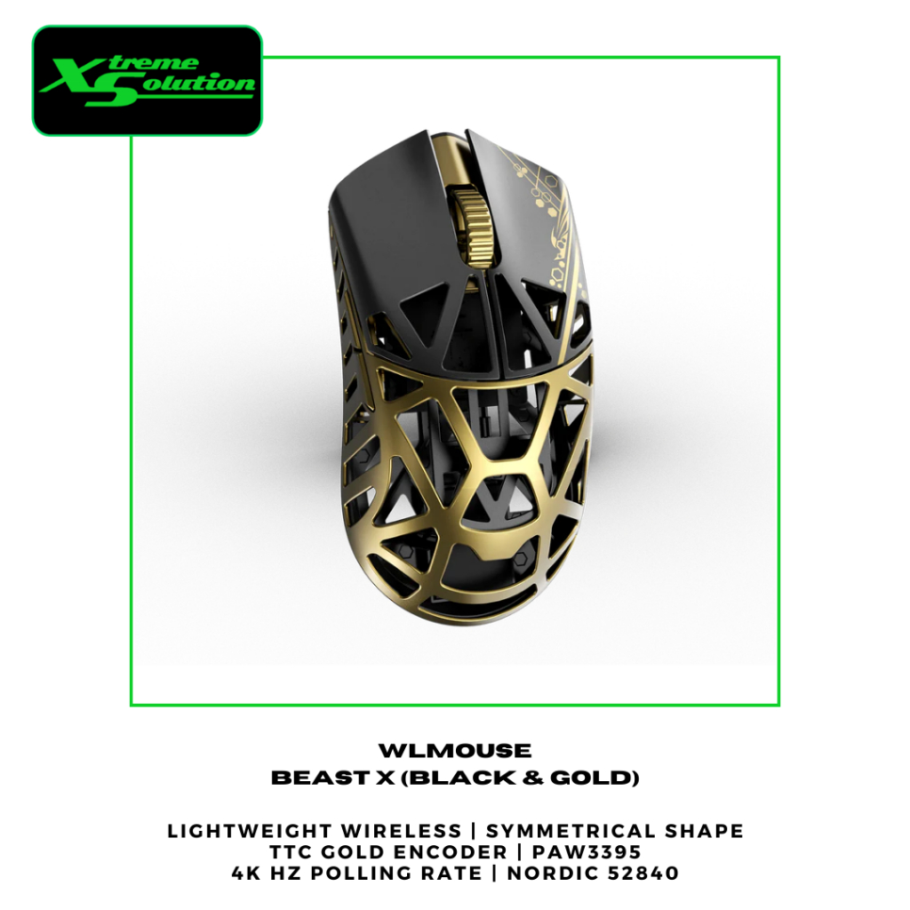 WLMouse - Beast X Wireless Gaming Mouse | 39g Ultra