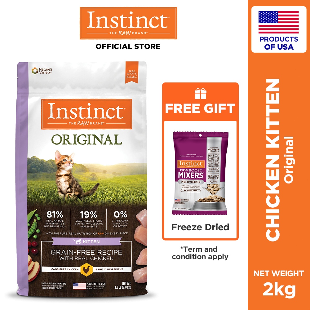 Instinct original outlet grain free