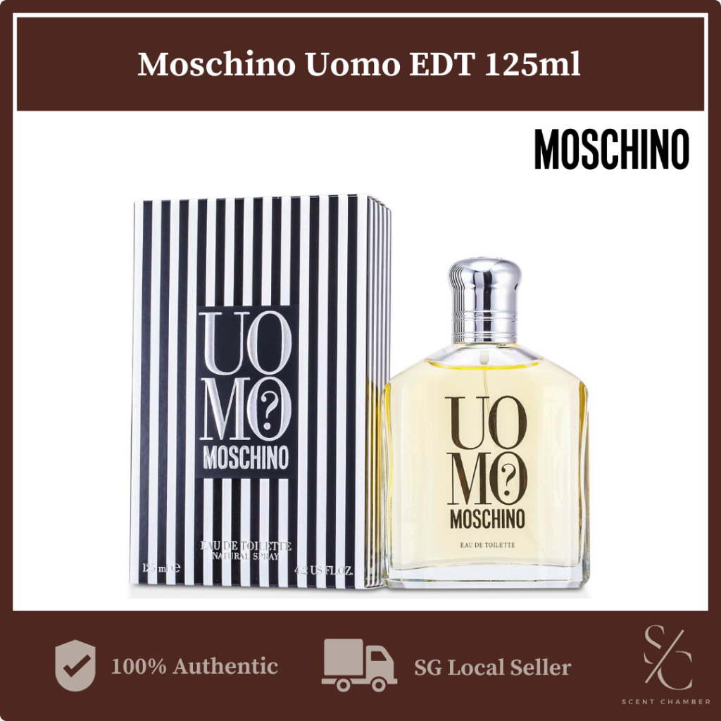 Moschino uomo eau de toilette spray 125ml online