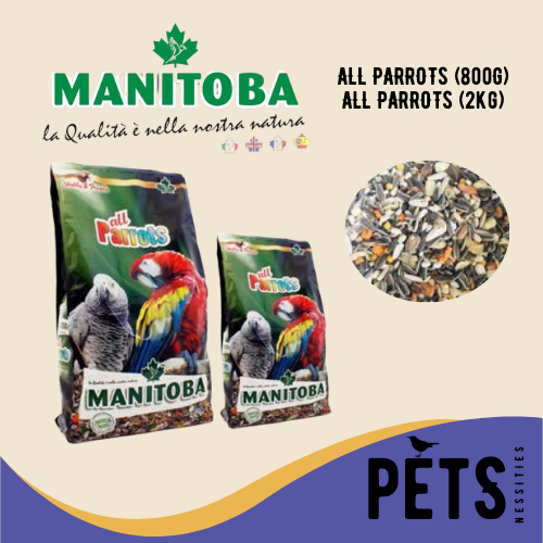 [NEW STOCK] Manitoba: All Parrots (800G)/All Parrots (2KG) / Parakeet ...