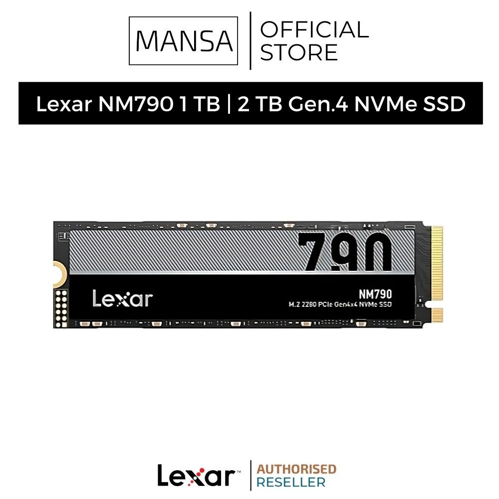 Lexar NM790 1 TB | 2 TB M.2 Gen.4 NVMe SSD | Shopee Singapore
