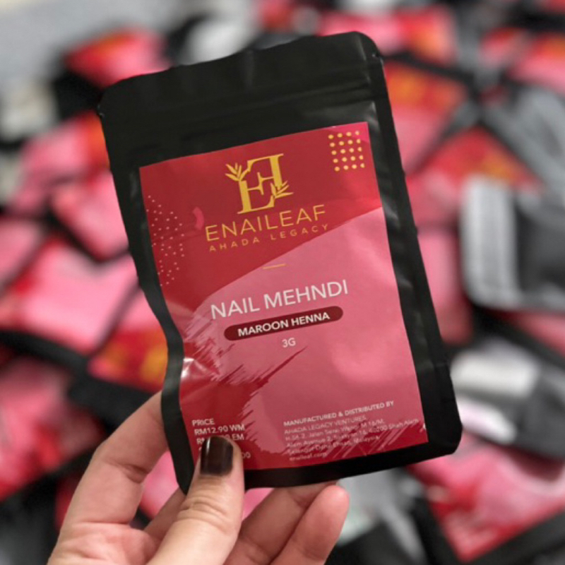 ENAILEAF DAUN INAI TAK LUNTUR (3gm) | Shopee Singapore