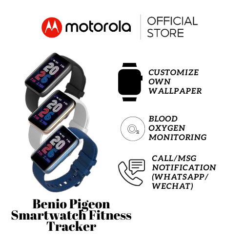 BENIO Pigeon Smart Watch Fitness Tracker Multi Sport Modes Heart Rate Monitoring SpO2 Sensor IP67 Waterproof 1.57 Shopee Singapore