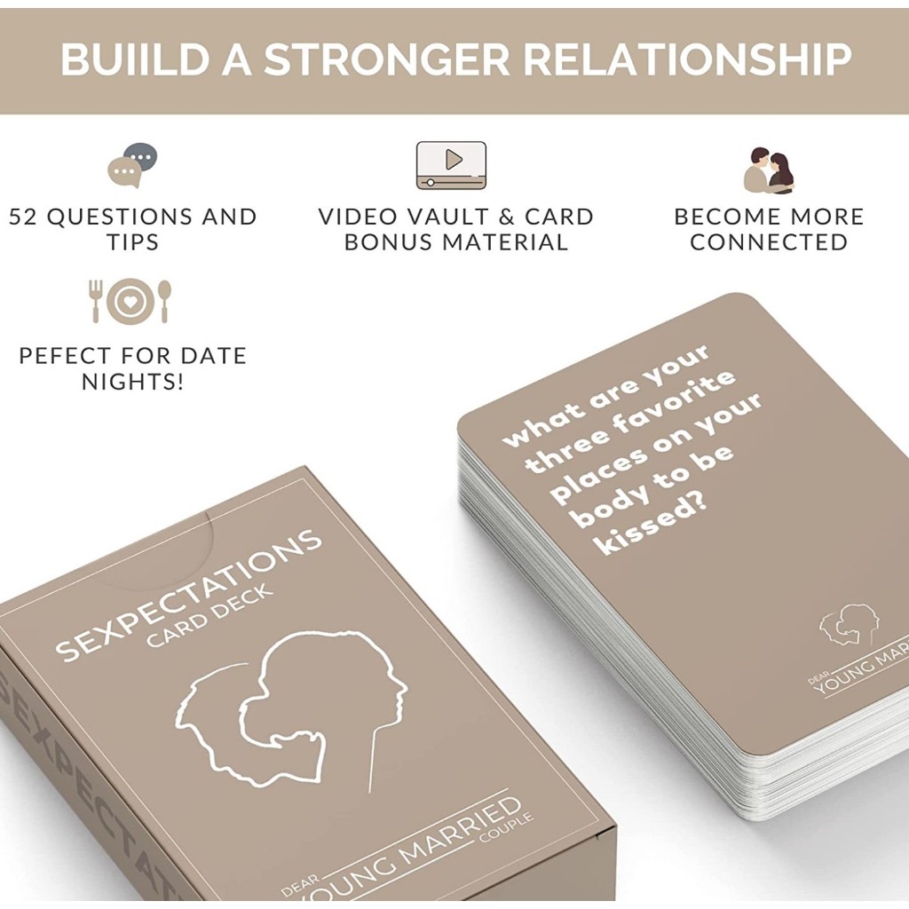 SG STOCK. S*xpectations Couple Adult Card Game (H0283) | Shopee Singapore