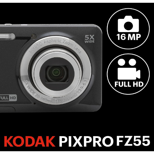 KODAK PIXPRO FZ55 Digital Camera 20MP / 5x Zoom / 2.7