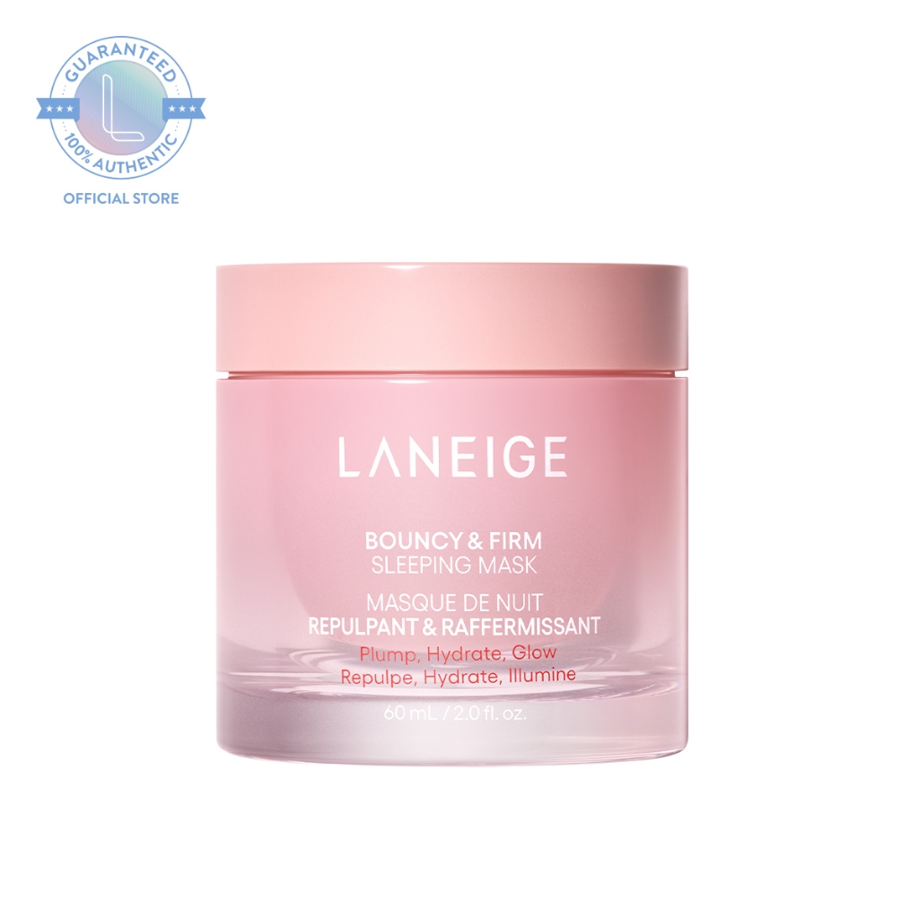 LANEIGE Bouncy & Firm Sleeping Mask 60ml - Overnight Sleeping Mask ...