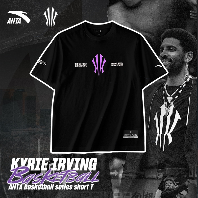 Anta X Kyrie Irving ANTA Men Basketball Kyrie Irving T shirt Men 1724A1101 Shopee Singapore