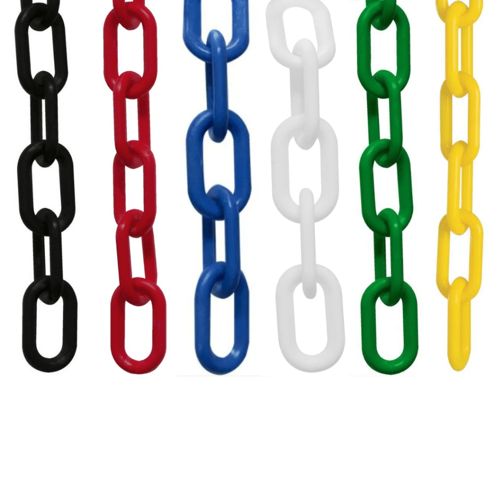 [SG STOCK] PLASTIC CHAIN PER ROLL Colorful Safety Caution Warning ...