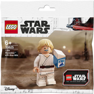 LEGO STAR WARS LUKE SKYWALKER WITH UTILITY BELT & GRAPPLING HOOK FIGURE -  NEW
