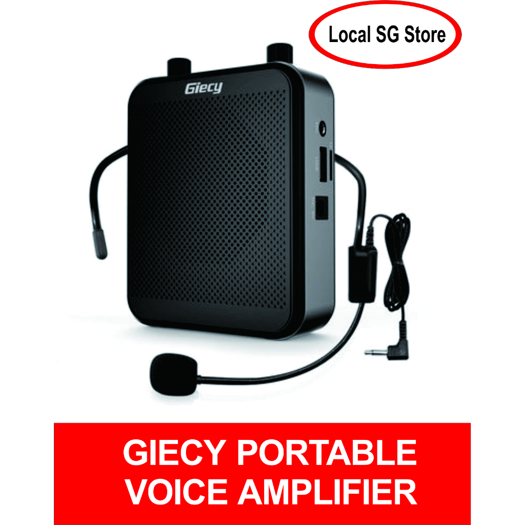 GIGAPHONE G100S 30W Portable Voice Amplifier With Microphones