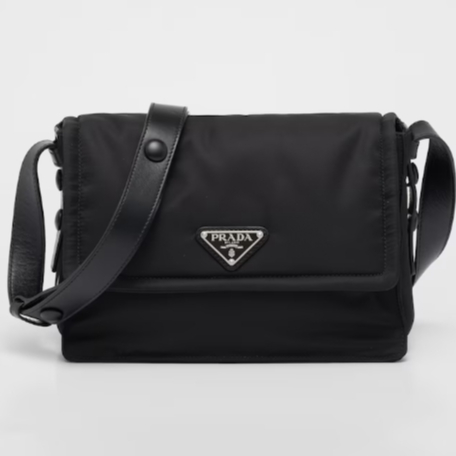 Prada large nylon crossbody bag sales