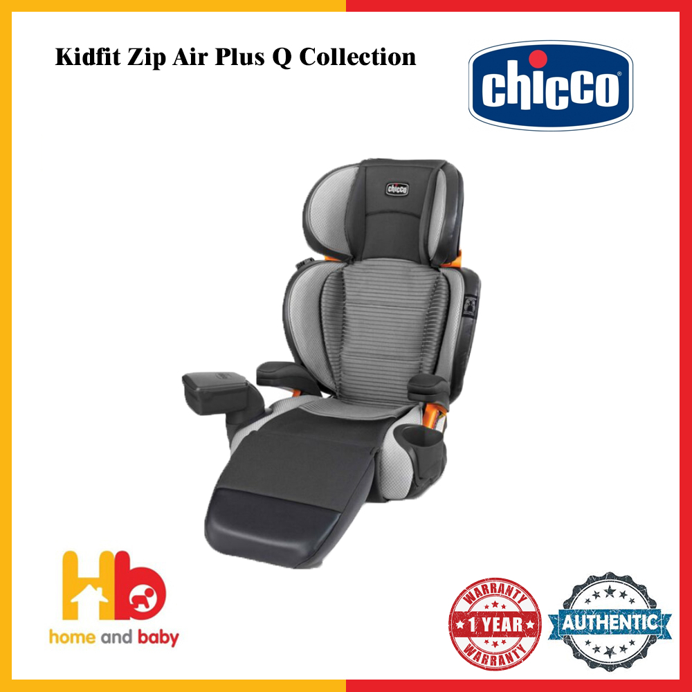 CHICCO Kidfit Zip Air Plus Q Collection with Isofix 3 Years to 45.3kg SG Ready Stock Shopee Singapore