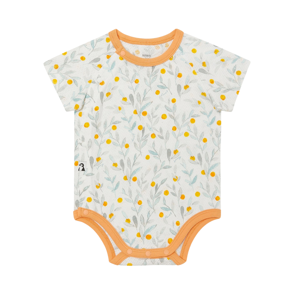 Bodysuit Konny Newborn Konny Newborn Cotton Mesh Bodysuit Shopee