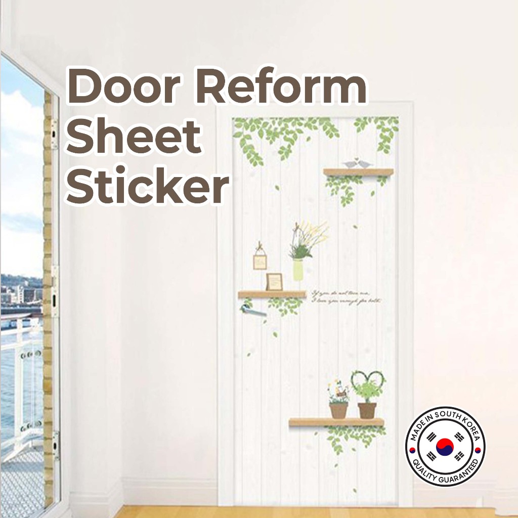 Lovehouse Door reform sheet Sticker Sheet | Shopee Singapore