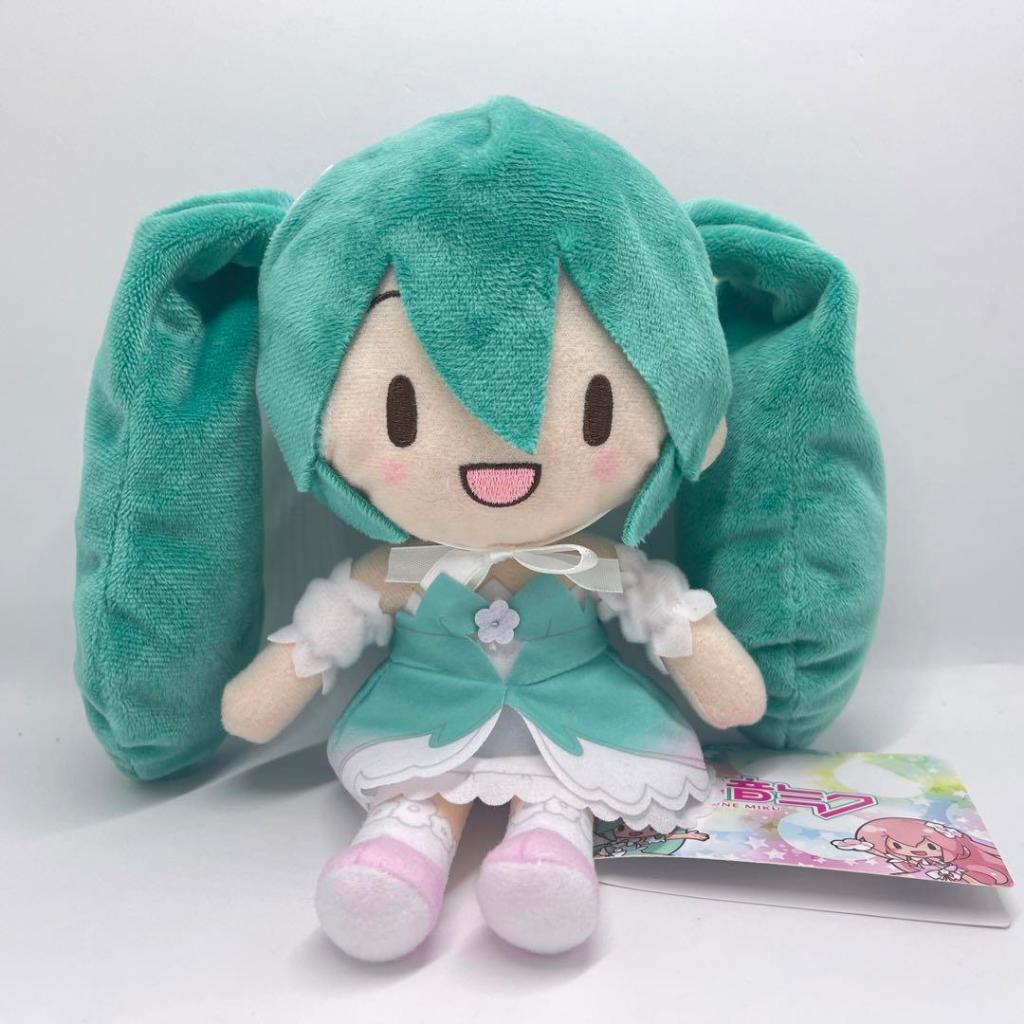 Hatsune Miku Fuwa Puchi Mascot Plush Vocaloid Luka 15th ver, Miku SEGA ...