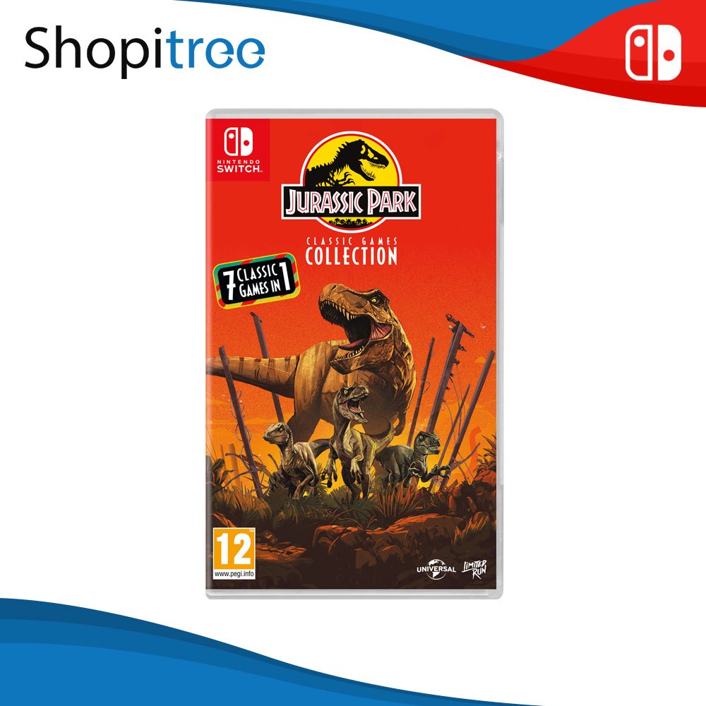 Pre Order Nintendo Switch Jurassic Park Classic Games Collection 7 Classic Games in 1 Shopee Singapore