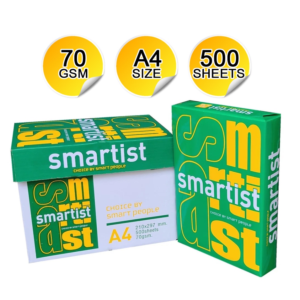 [SG STOCK] SMARTIST A4 Paper 70gsm High Quality | Shopee Singapore