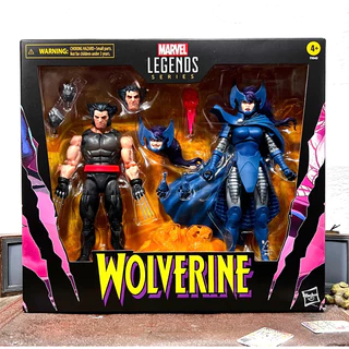 Marvel Legends Wolverine 50th Anniversary Wolverine and Psylocke 2