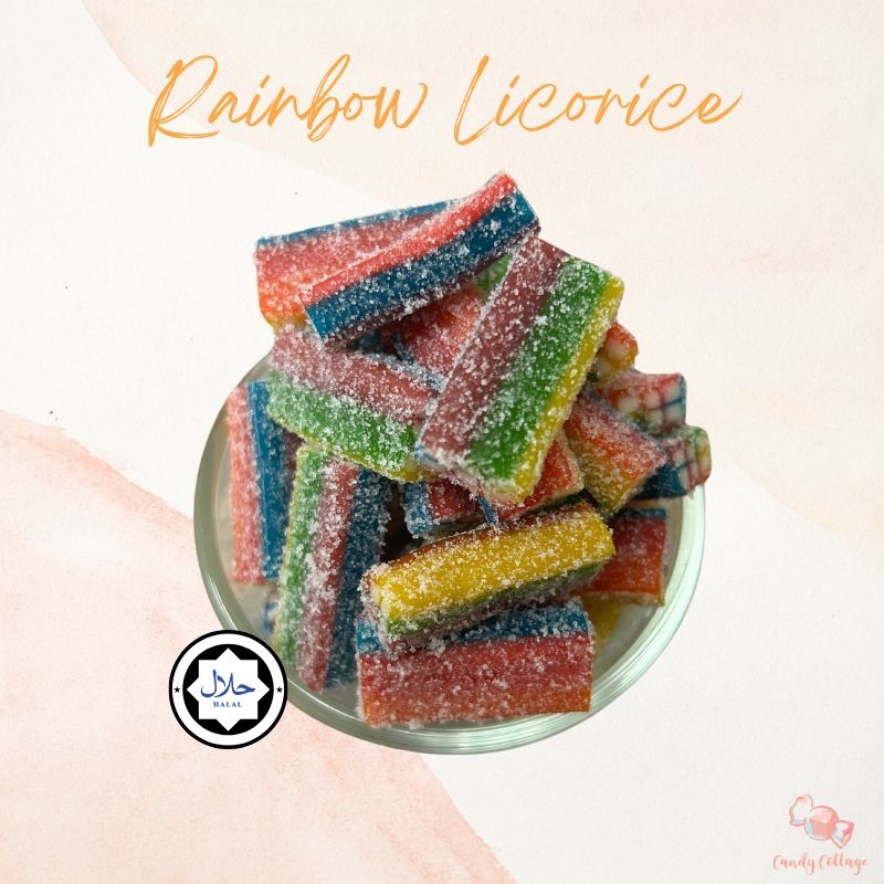Candy Cottage Premium Range Vegan Gummy, Liquorice, Halal Gummy