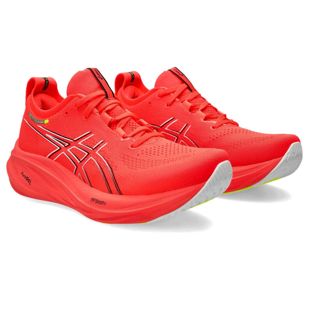 ASICS Men GEL NIMBUS 26 Running Shoes in Sunrise Red Black Shopee Singapore