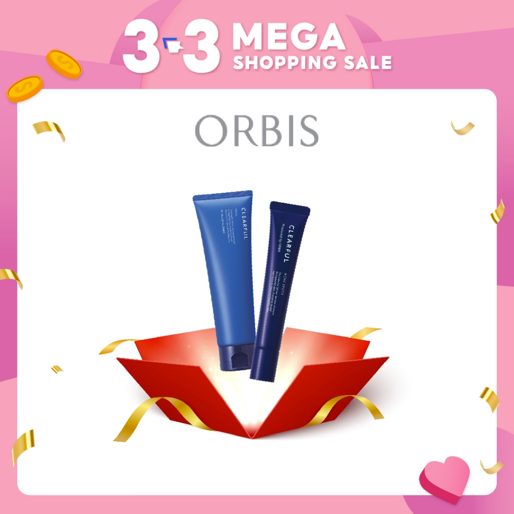 Shopee x Orbis Mega Beauty Box - Clearful Series [Clearful Wash +