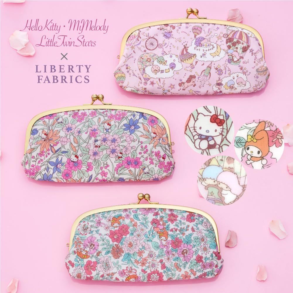 Kiss lock long wallet Charail Yahata Sanrio Liberty Wallet, Long Wallet ...