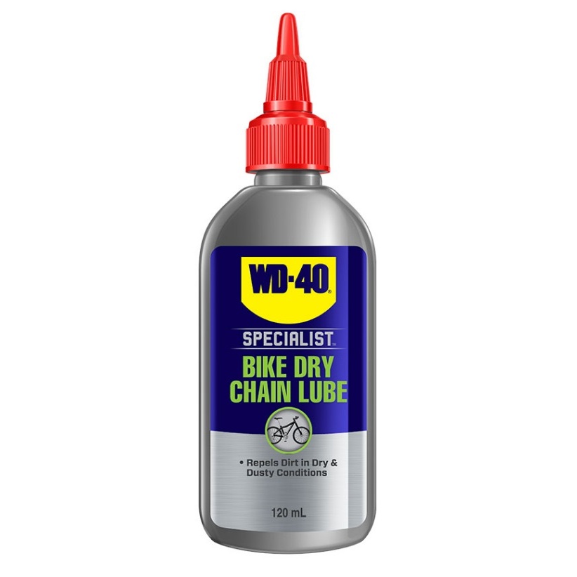 Wd40 on a bike chain store