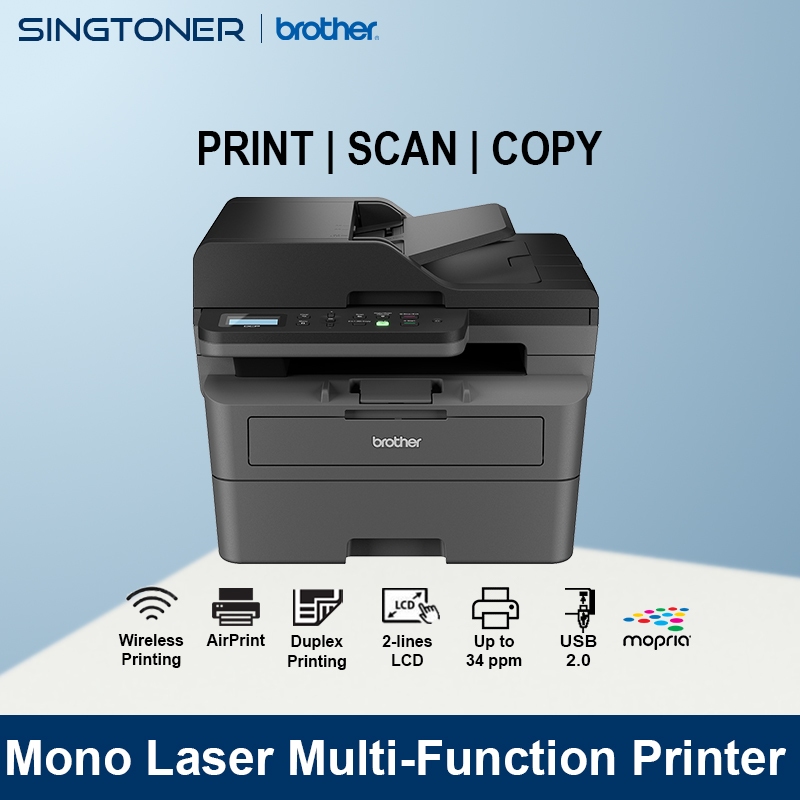 Brother DCP-L2640DW replacement model for DCP-L2550DW 3-in-1 Mono Multi-Function Laser Printer L2550dw L2550 L2640DW | Shopee Singapore
