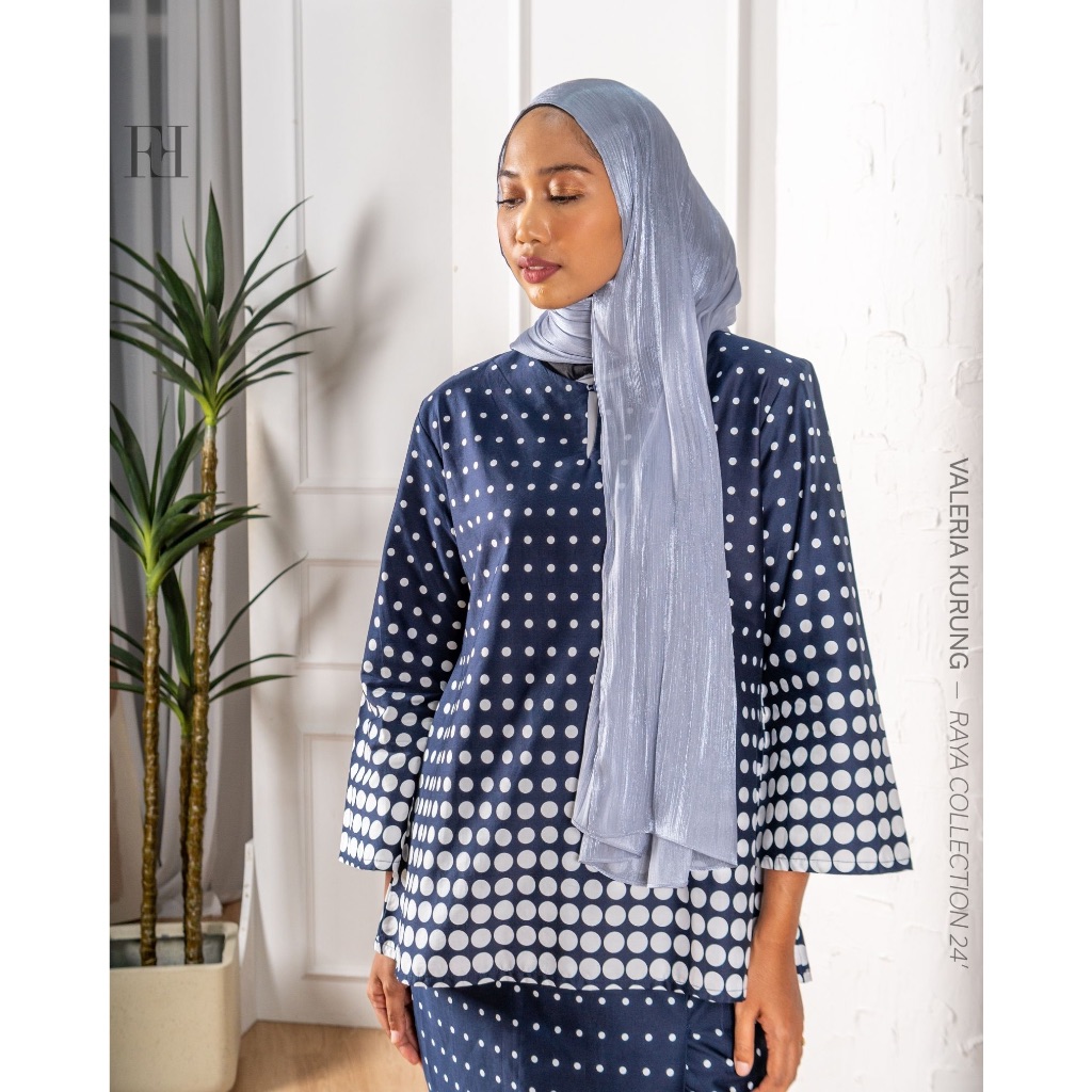 Faria Farzana- Valeria Kurung Kedah Set (Readystock)