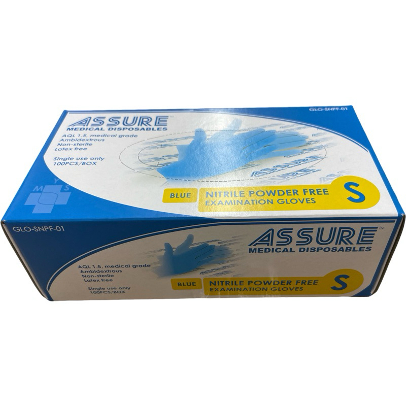 1-3 boxes Assure Official Reseller Nitrile Powder free Examination ...